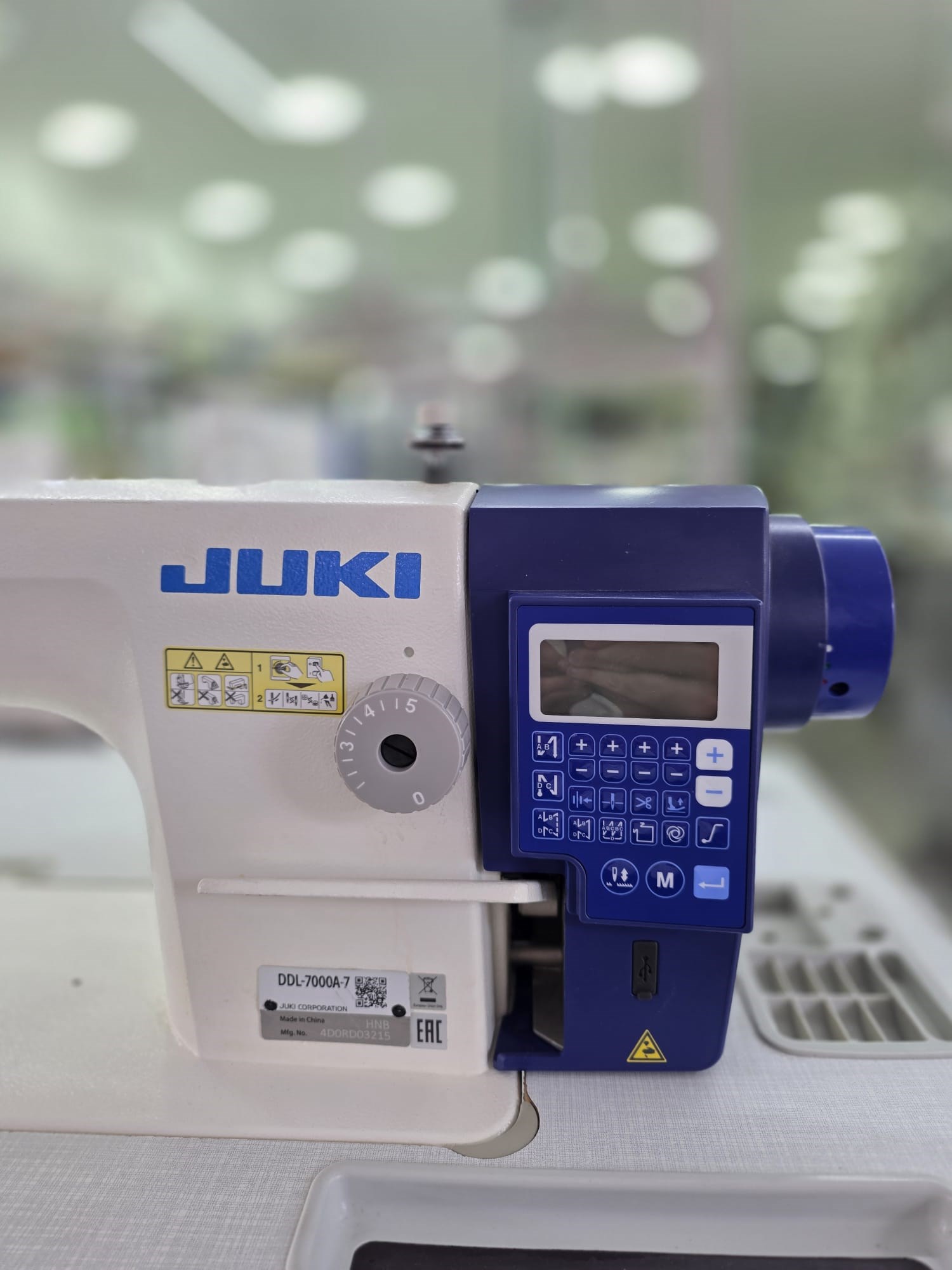 JUKİ DDL-7000A-7 OTOMATİK DÜZ DİKİŞ MAKİNASI