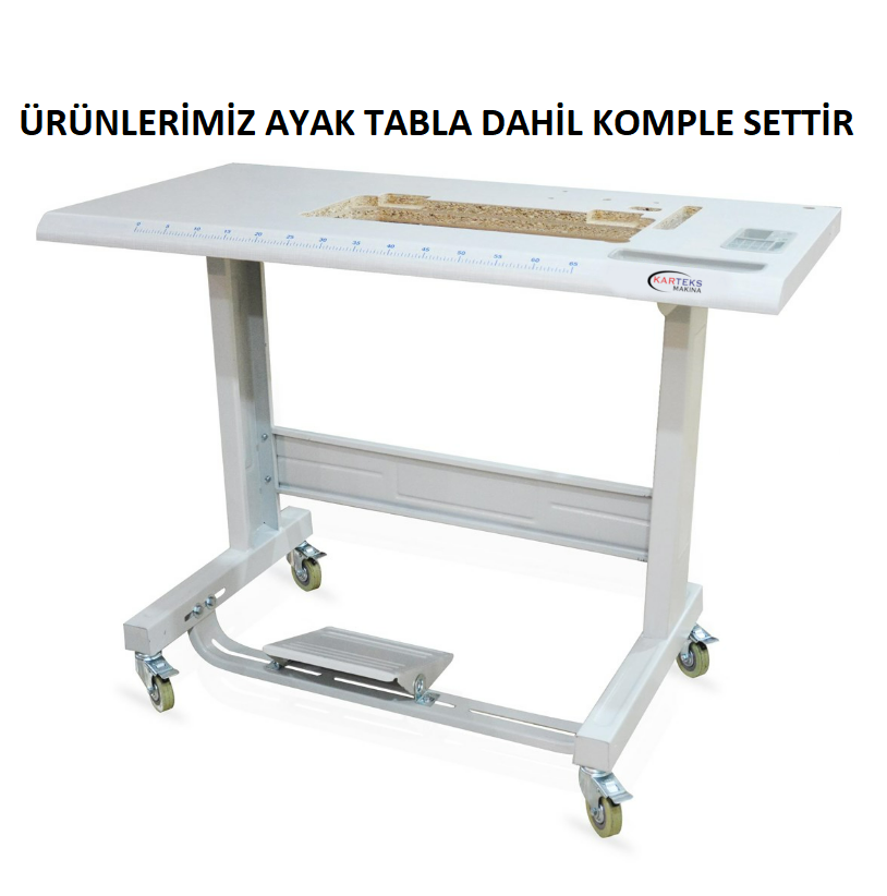 YUKİ YK-2290A-SR-7/P Zikzak Makinesi Atlar ve Diker İplik Kesicili Piko