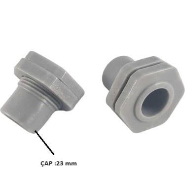 BYM İNOKSAN YIKAMA KOLU GÖBEĞİ (ÇAP:23MM)
