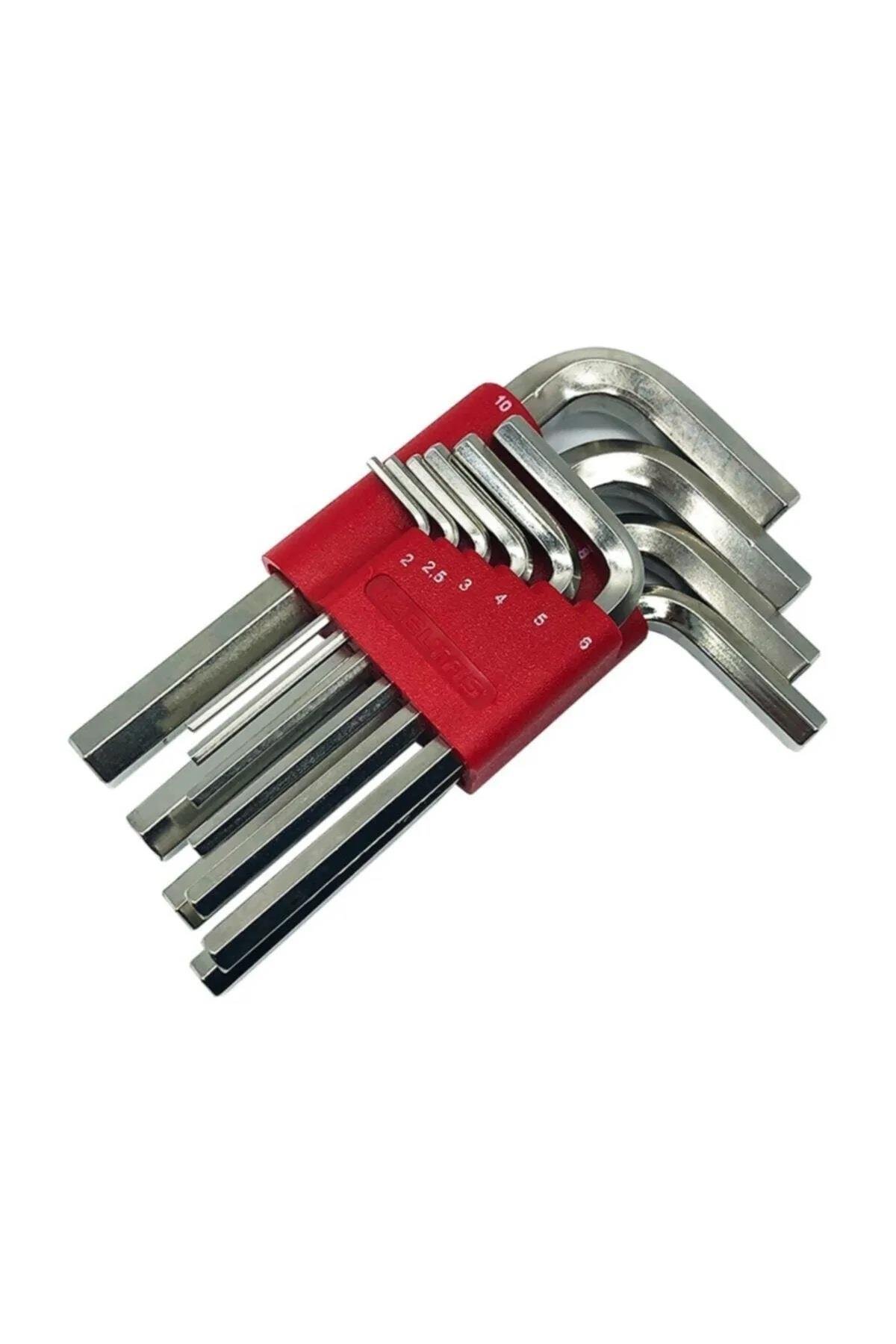 İZELTAŞ 10 LU ALLEN ANAHTAR TK. KISA BOY 4900003110
