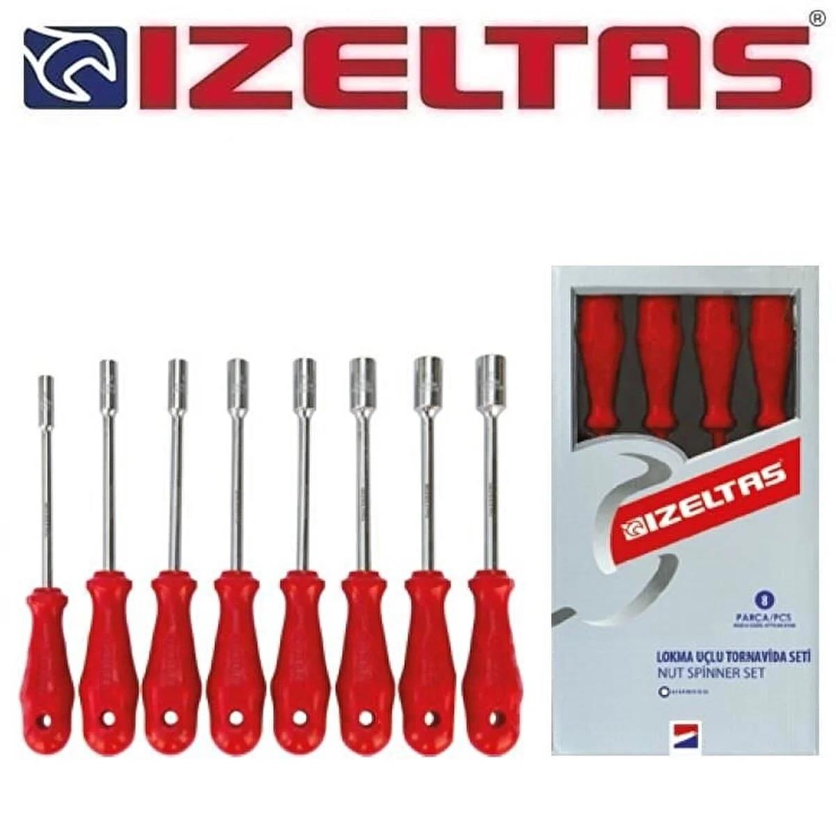 İZELTAŞ 8 Lİ LOKMA UÇLU TORNAVİDA SETİ 4770008108