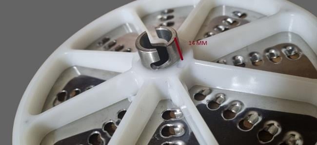 MATEKA SEBZE DOĞRAMA RENDE BIÇAĞI 7 MM