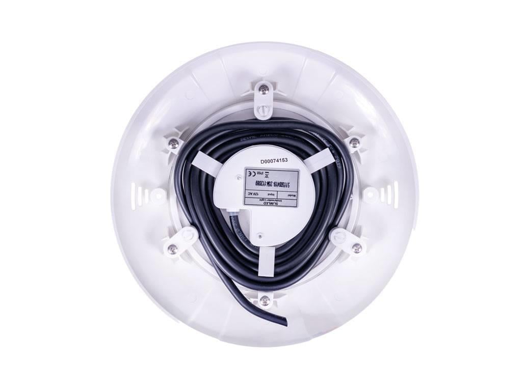 “ECOSlimLED” Havuz Sualtı Aydınlatma Lambası. Kovansız, Tek Renkli 72 LED Turkuvaz - 20 W