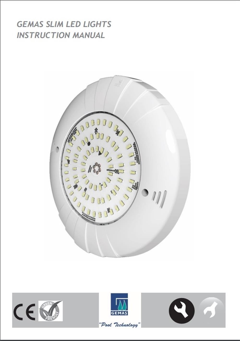 Gemaş Havuz Sualtı 81 Ledli Lamba  Beyaz