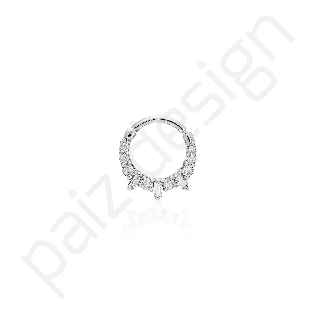 Paiz14 K Altın Halka Piercing