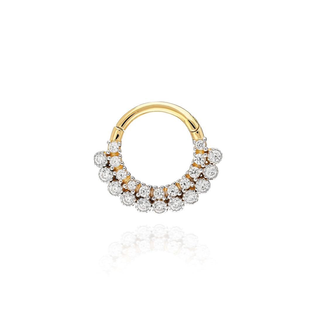 Paiz14 K Altın Halka Piercing