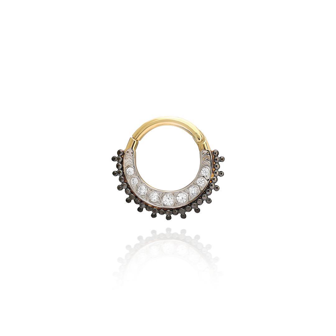 Paiz14 K Altın Halka Piercing