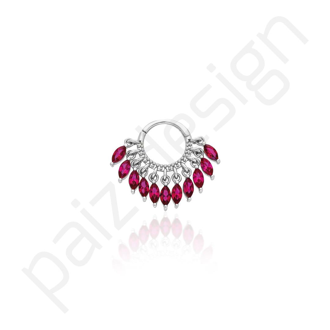 Paiz14 K Altın Halka Piercing