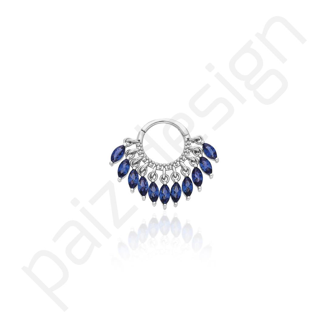 Paiz14 K Altın Halka Piercing