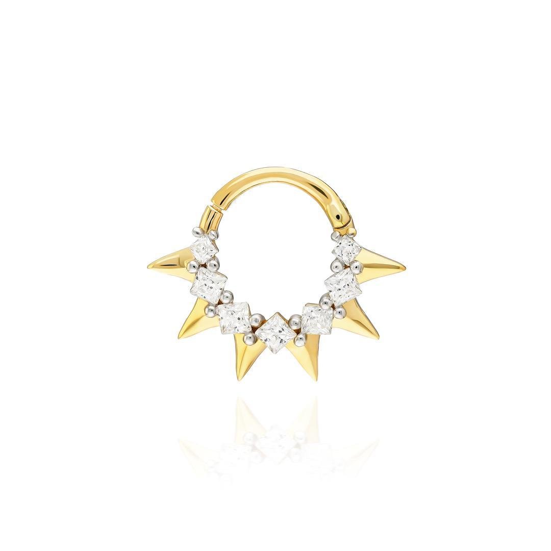 Paiz14 K Altın Halka Piercing