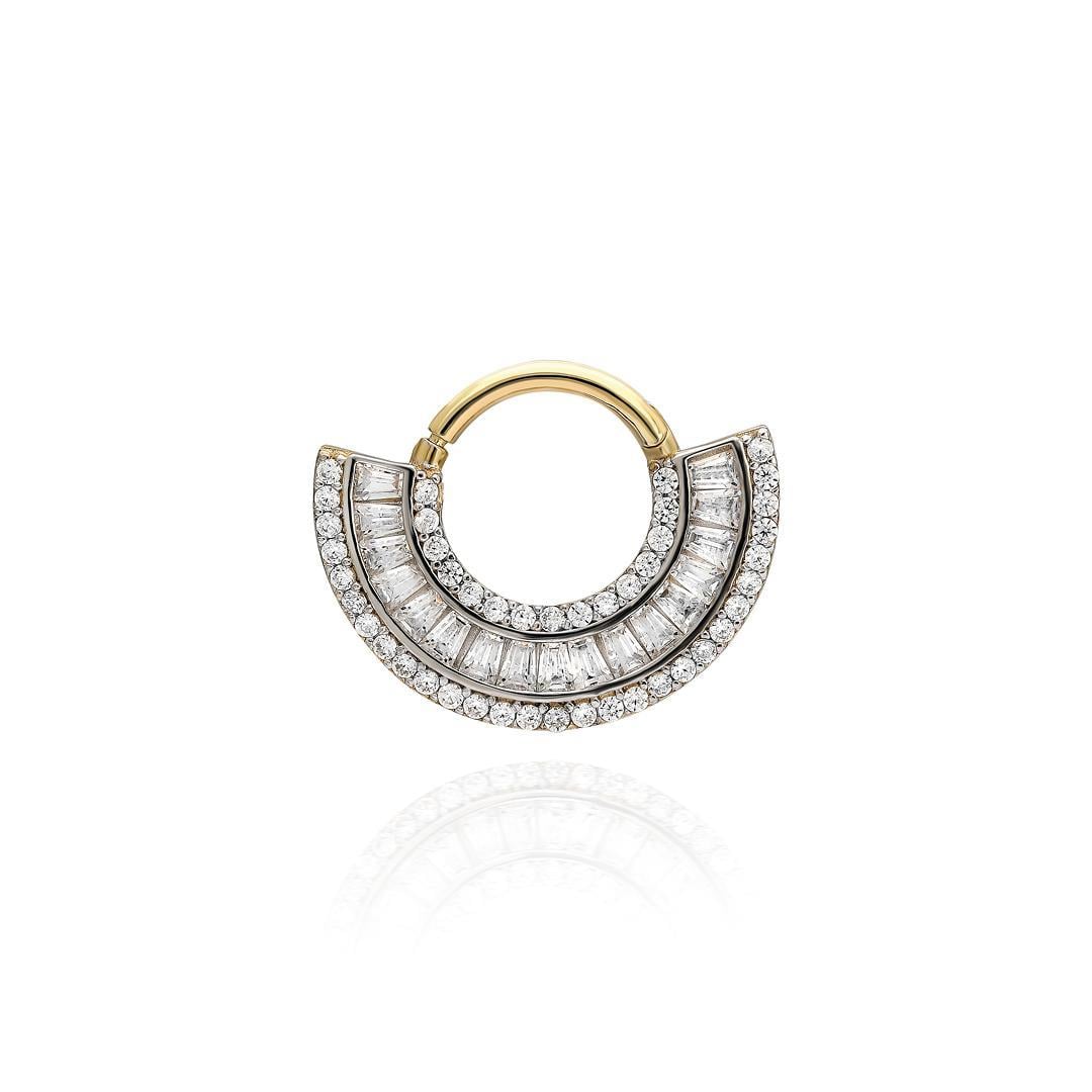Paiz14 K Altın Halka Piercing