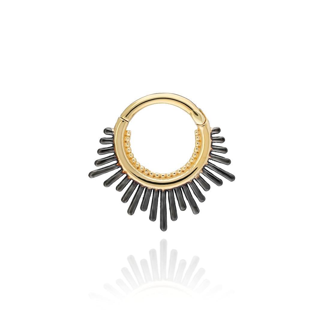 Paiz14 K Altın Halka Piercing
