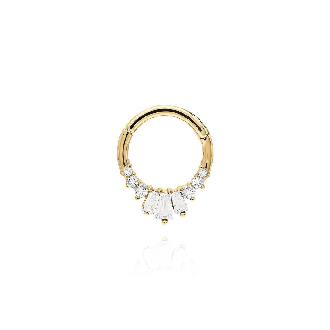 Paiz14 K Altın Halka Piercing