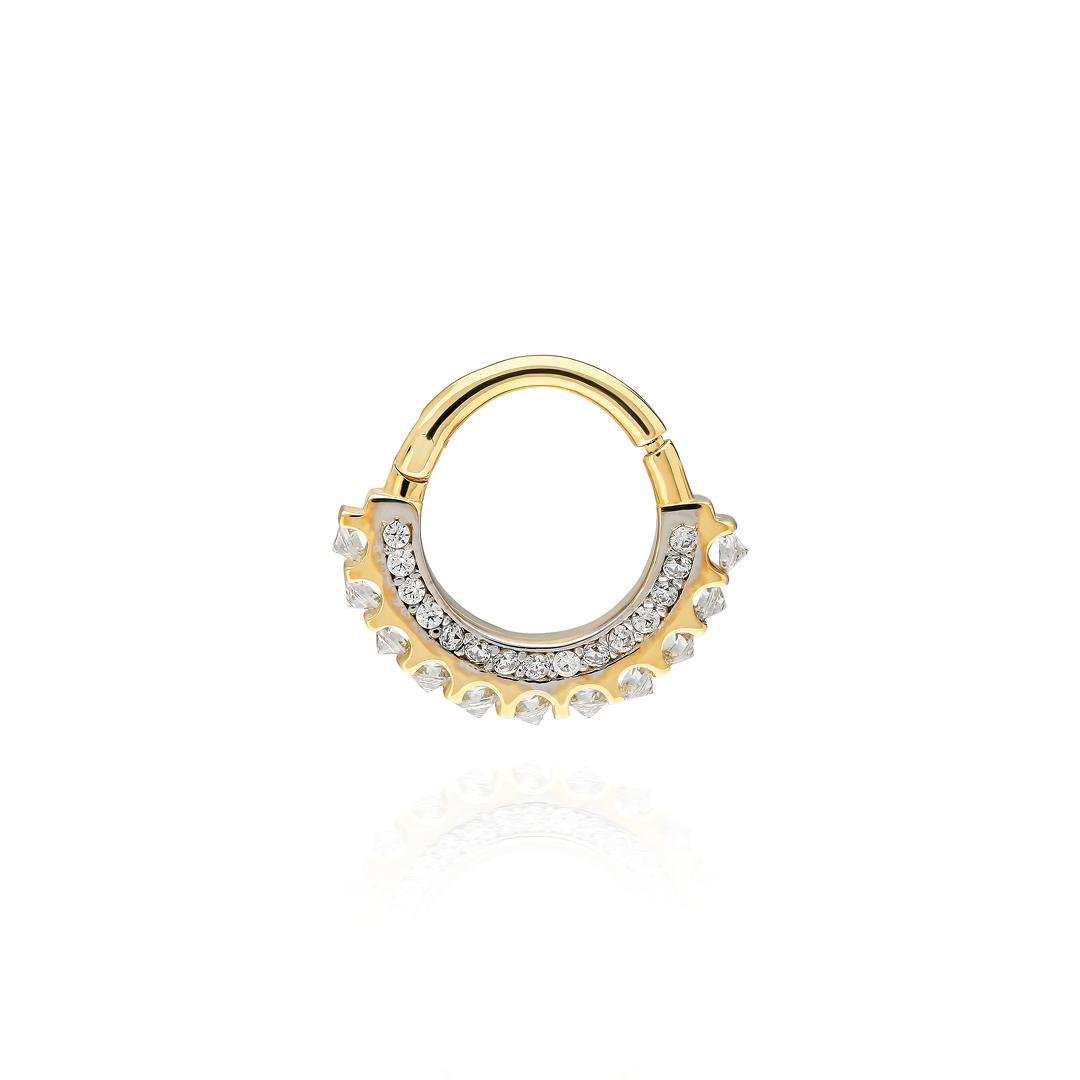 Paiz14 K Altın Halka Piercing