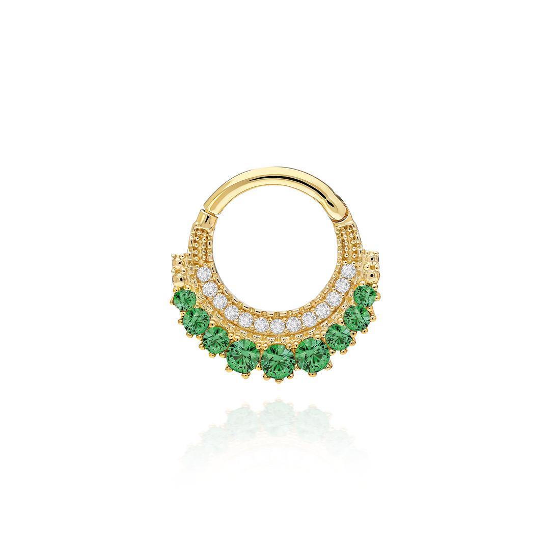 Paiz14 K Altın Halka Piercing