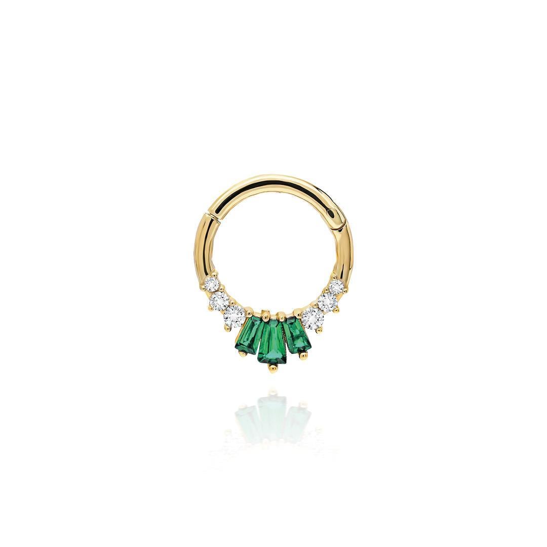 Paiz14 K Altın Halka Piercing