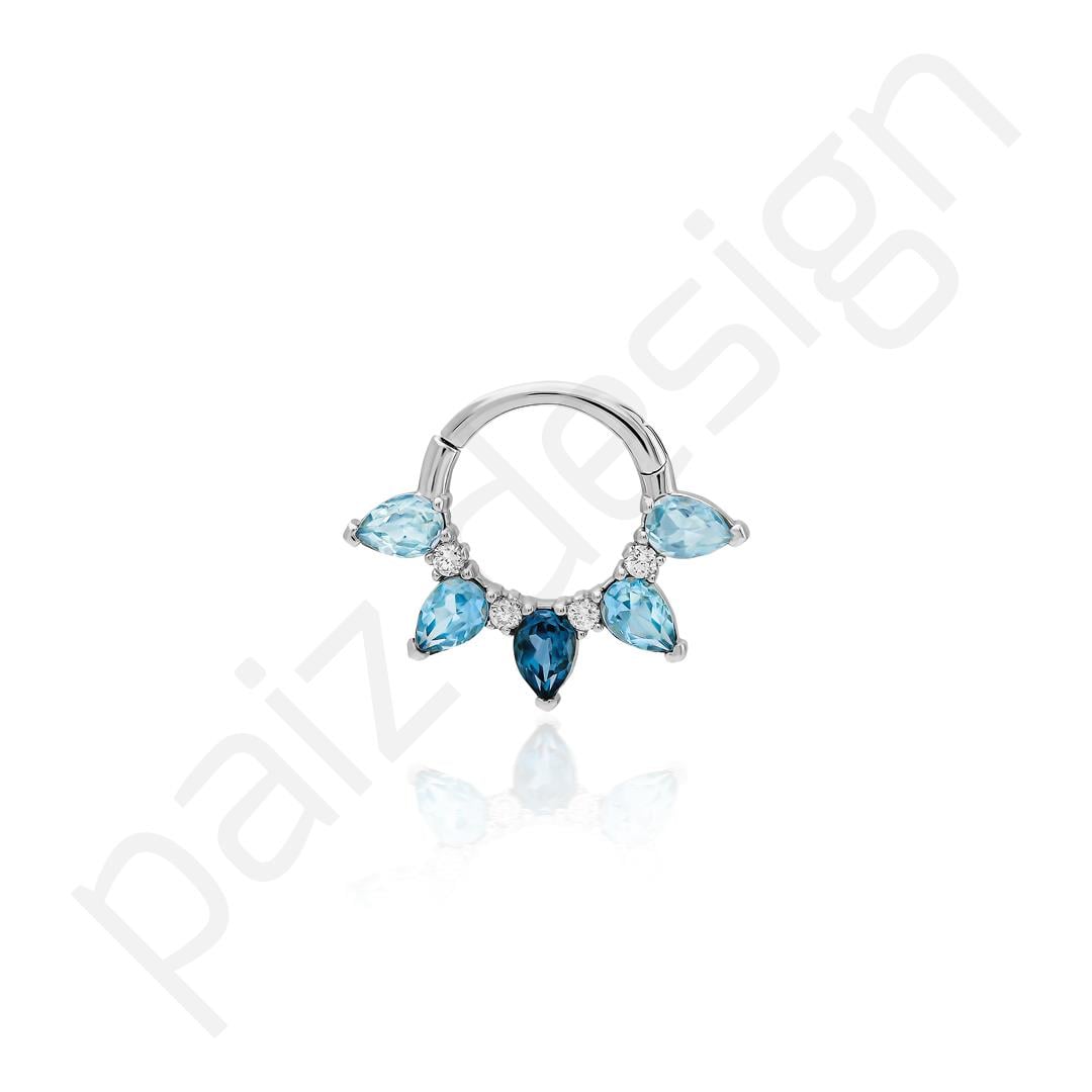 Paiz14 K Altın Halka Piercing