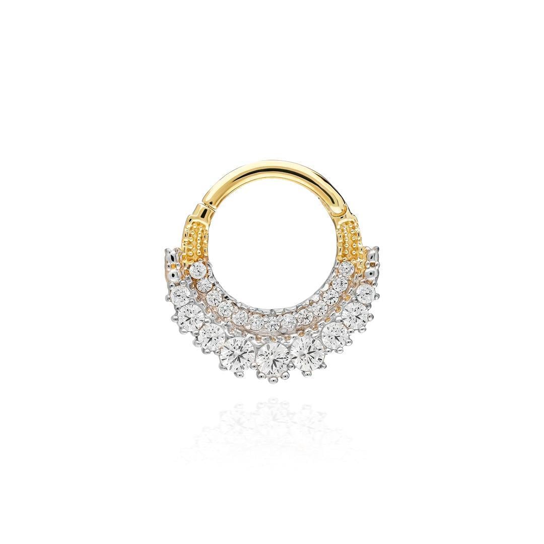 Paiz14 K Altın Halka Piercing