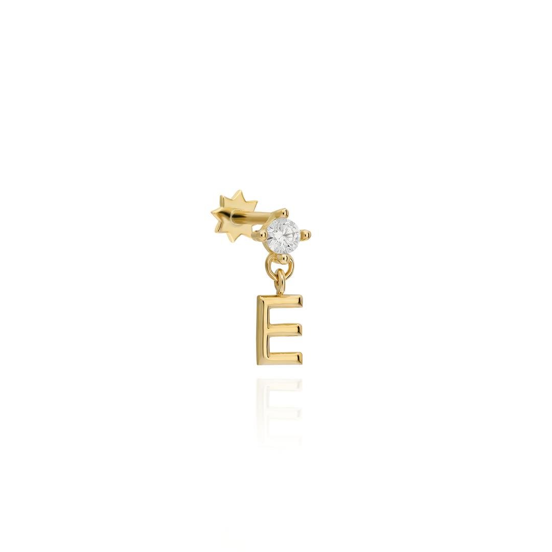 Paiz14 K Altın Piercing 