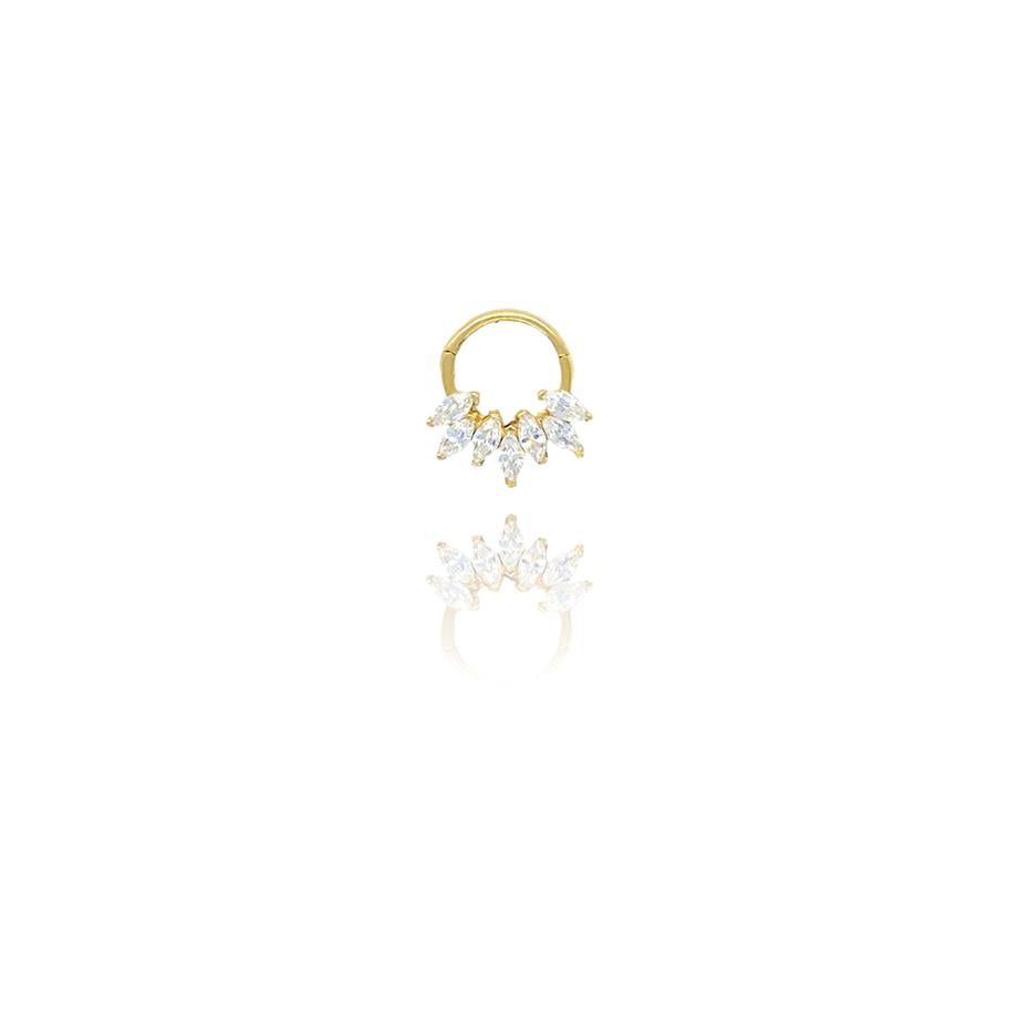 Paiz14 K Altın Piercing