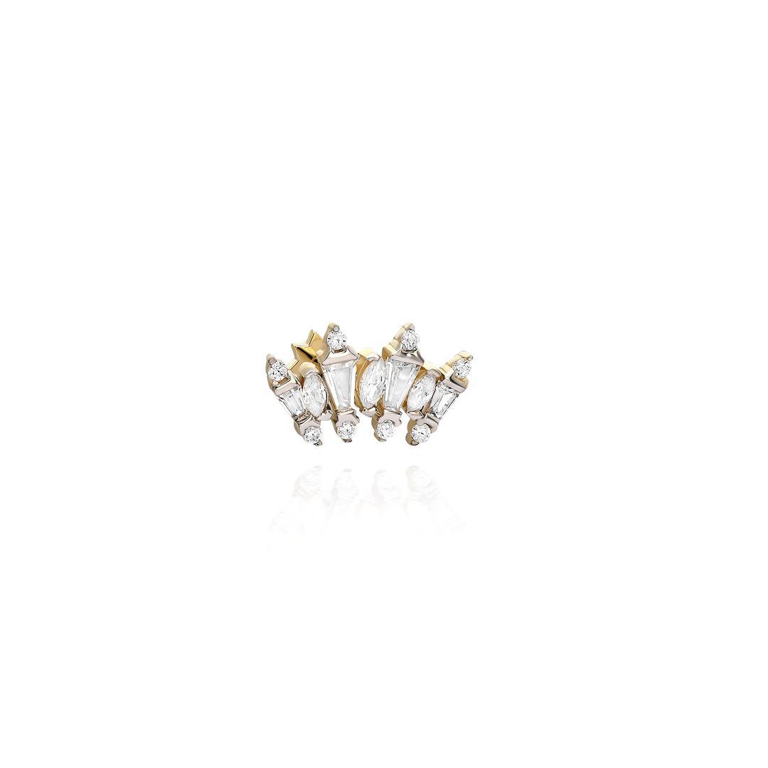 Paiz14 K Altın Piercing