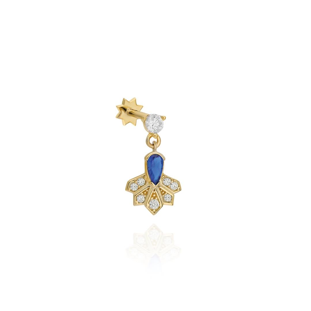 Paiz14 K Altın Piercing