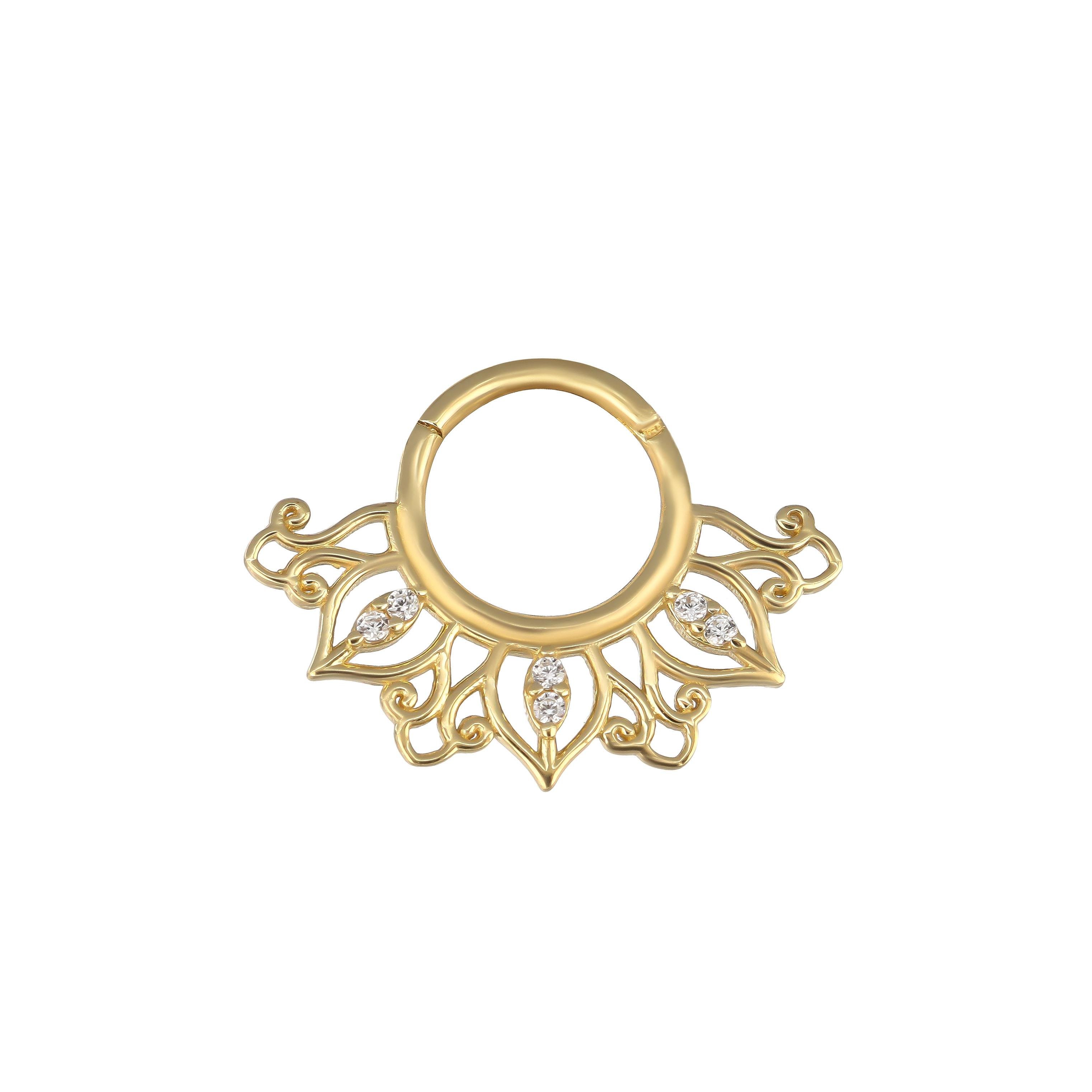 Paiz14 K Altın Piercing