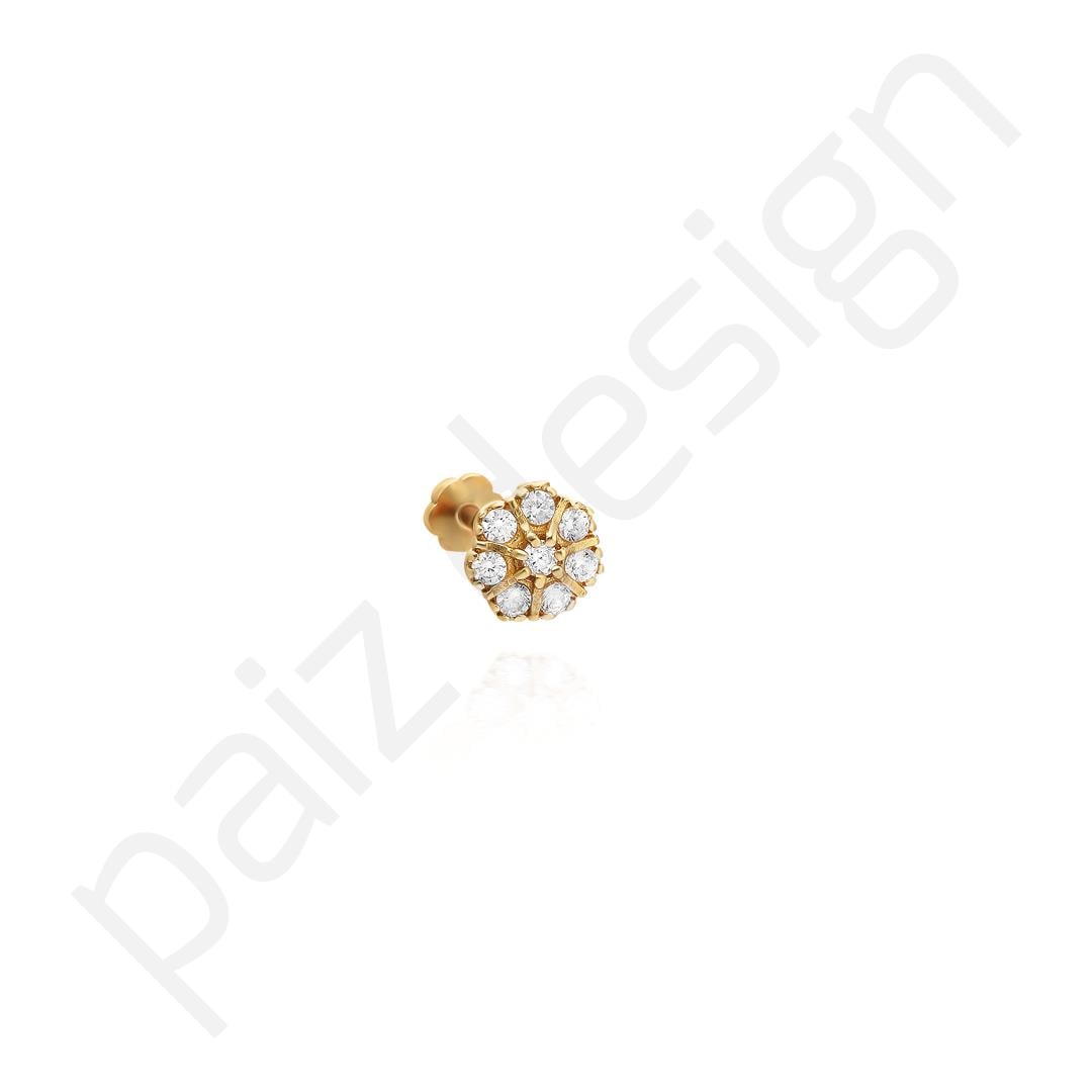 Paiz14 K Altın Piercing