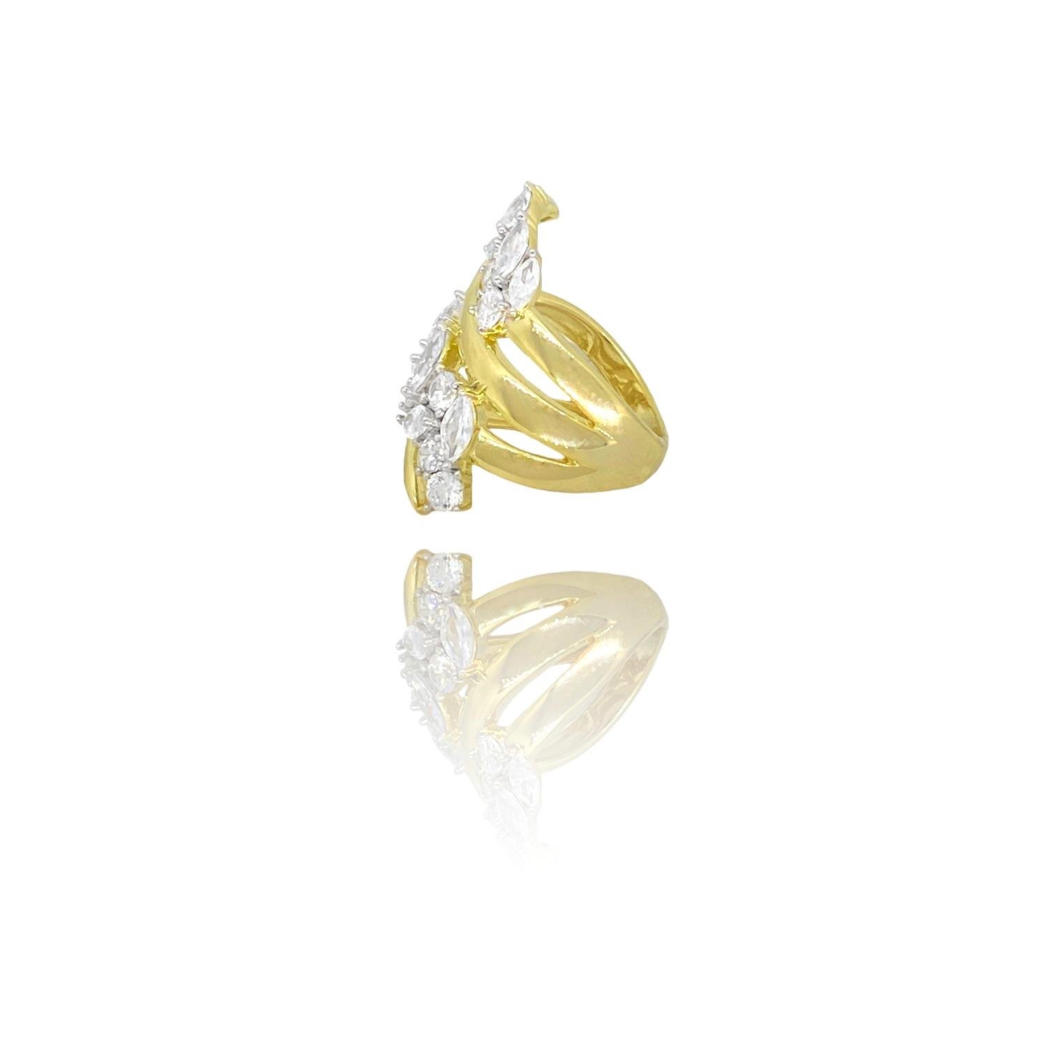 PaizGold Karışık Taşlı Yüzük