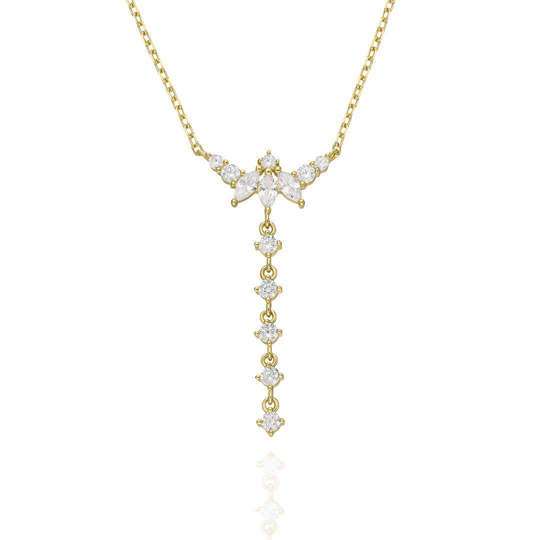PaizGold Taşlı Kolye 