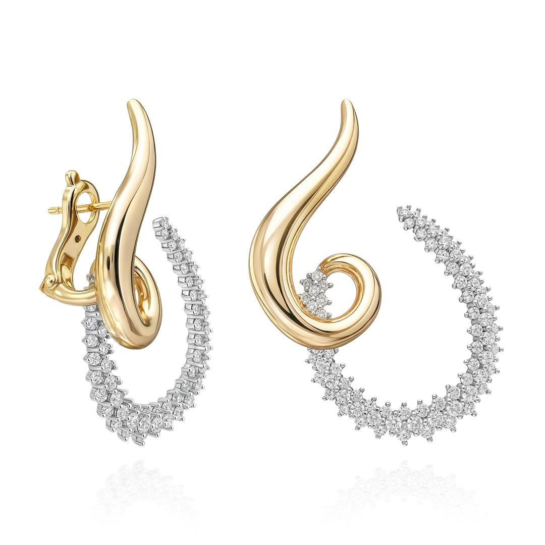PaizGold Taşlı Küpe