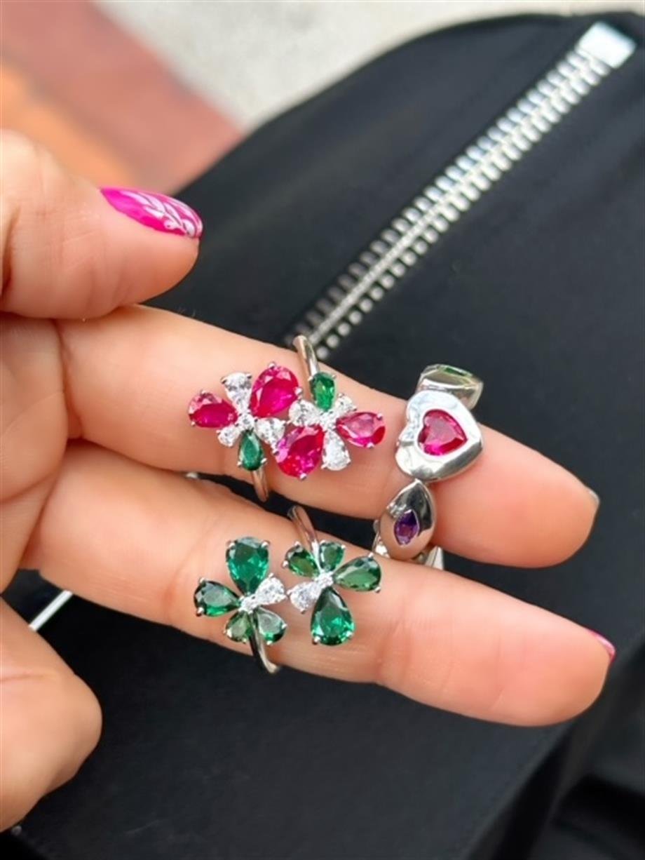 Paizİthal Silver Kalpli Yüzük 