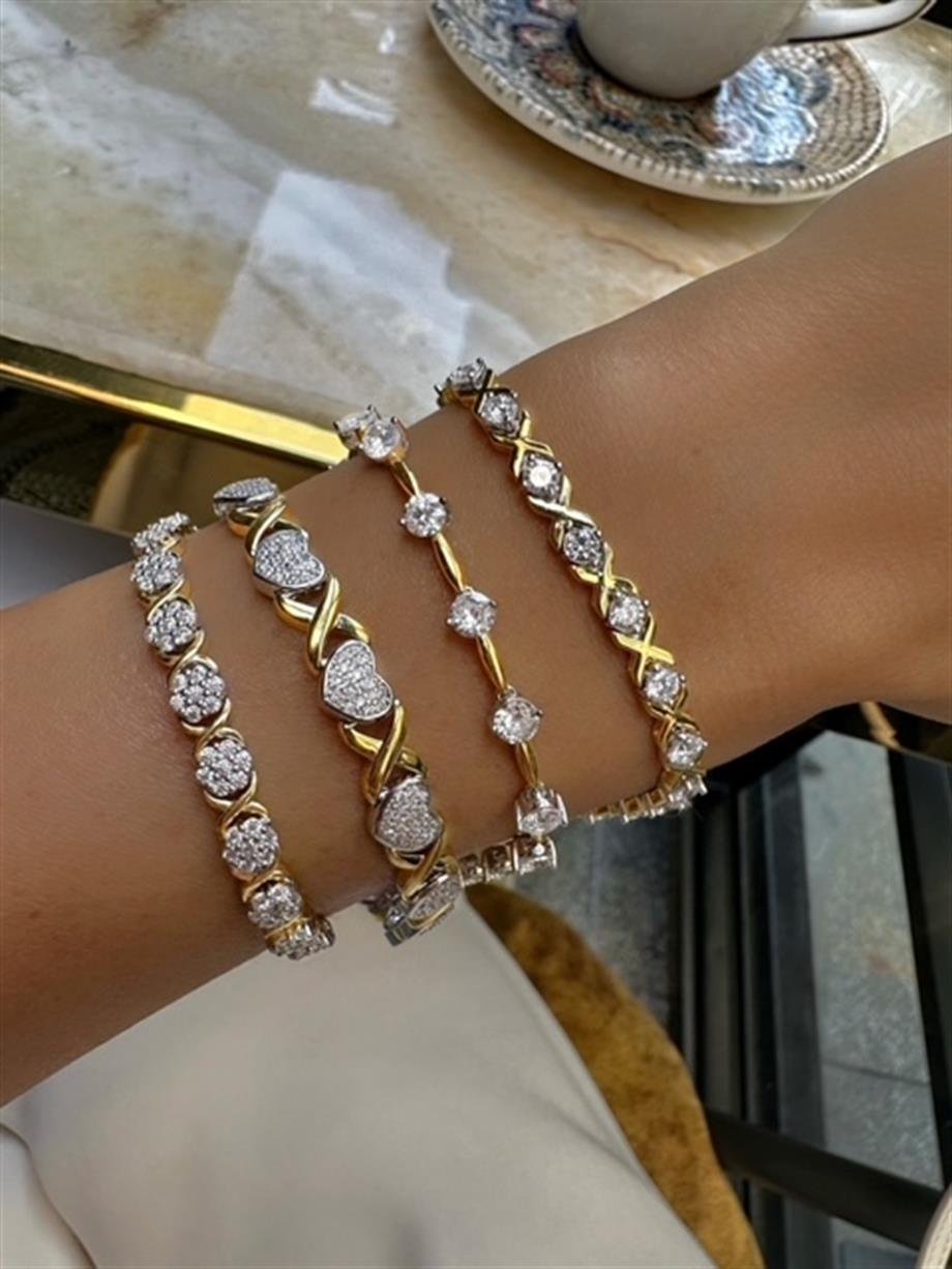 Paizİthal Taşlı X Bileklik