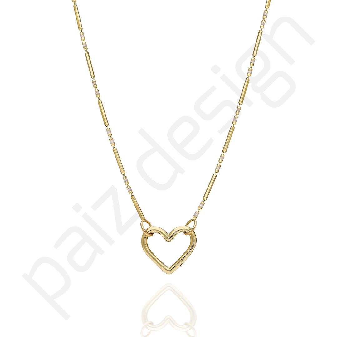 PaizLongtivity Heart Kolye 