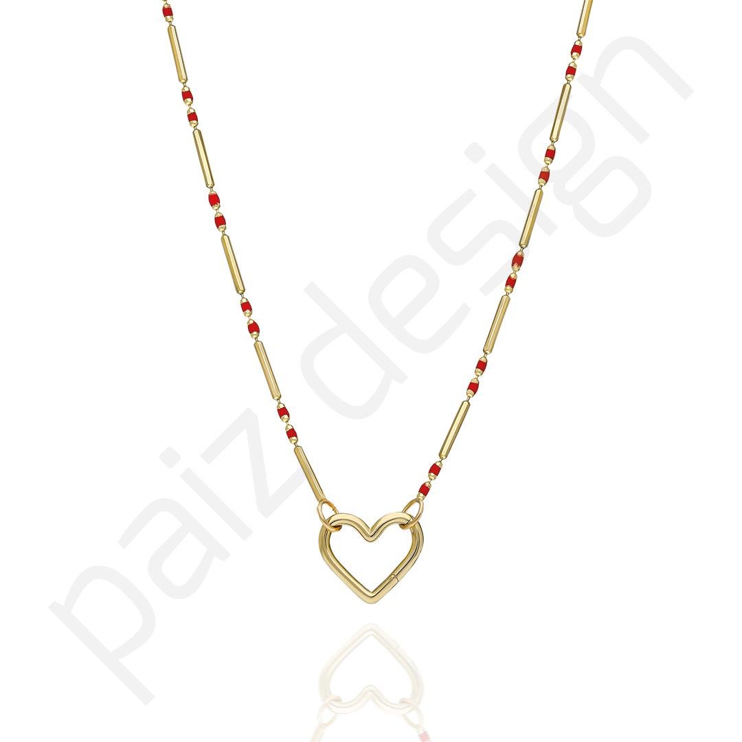 PaizLongtivity Heart Kolye 