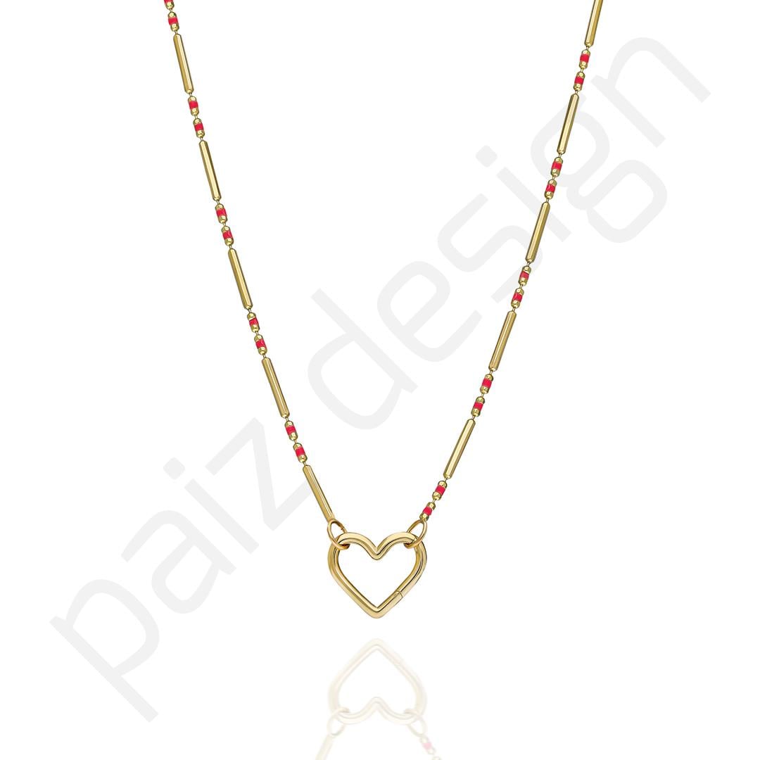 PaizLongtivity Heart Kolye 