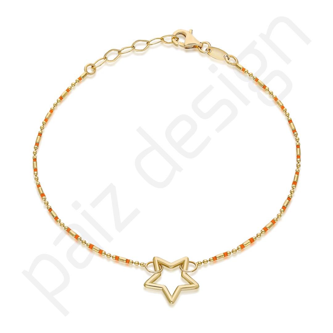PaizLongtivity Orange Bileklik
