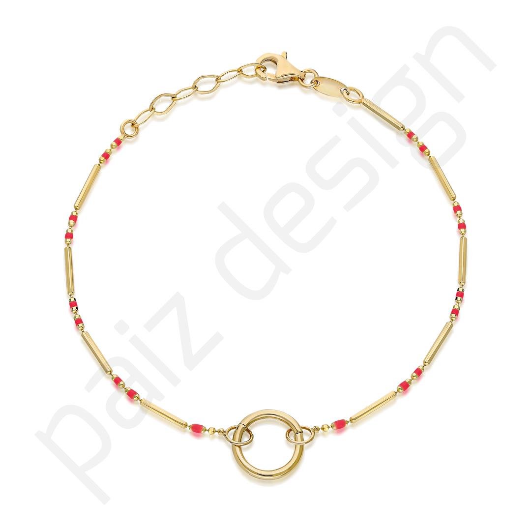 PaizLongtivity Pink  Bileklik