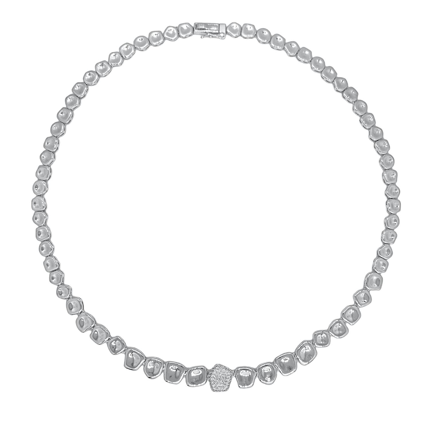PaizSilver Çakıl Kolye 