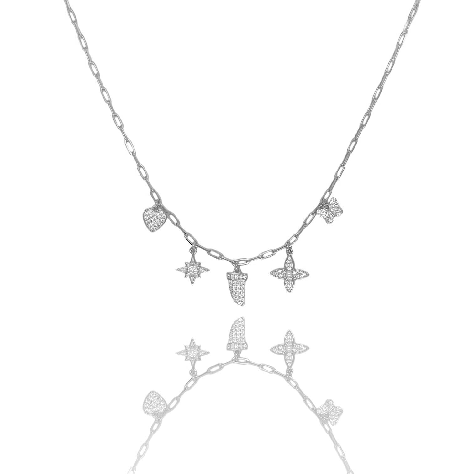 PaizSilver Charm Kolye 