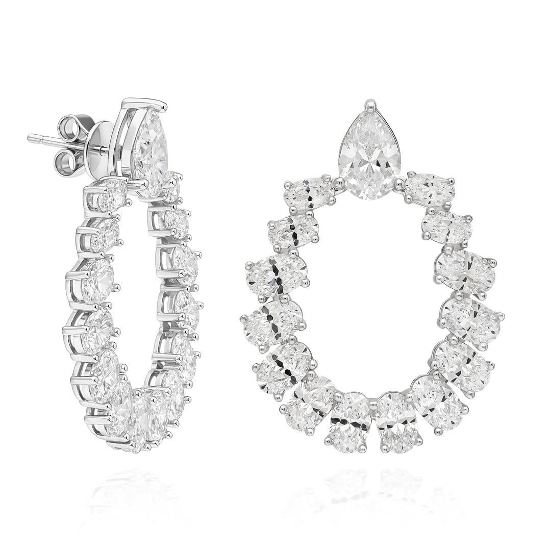 PaizSilver Damla Taşlı Küpe