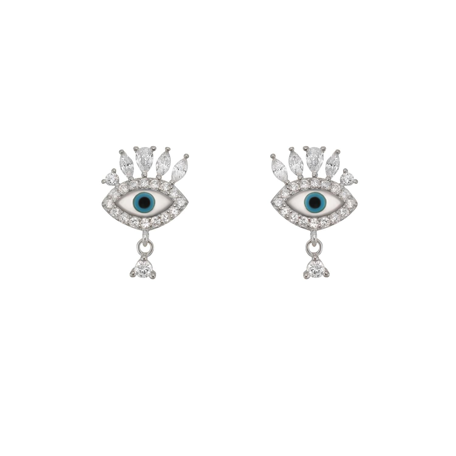 PaizSilver Göz Küpe 