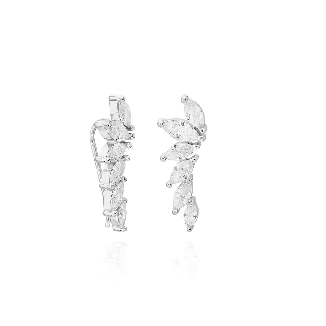 PaizSilver Taşlı Ataç Küpe 