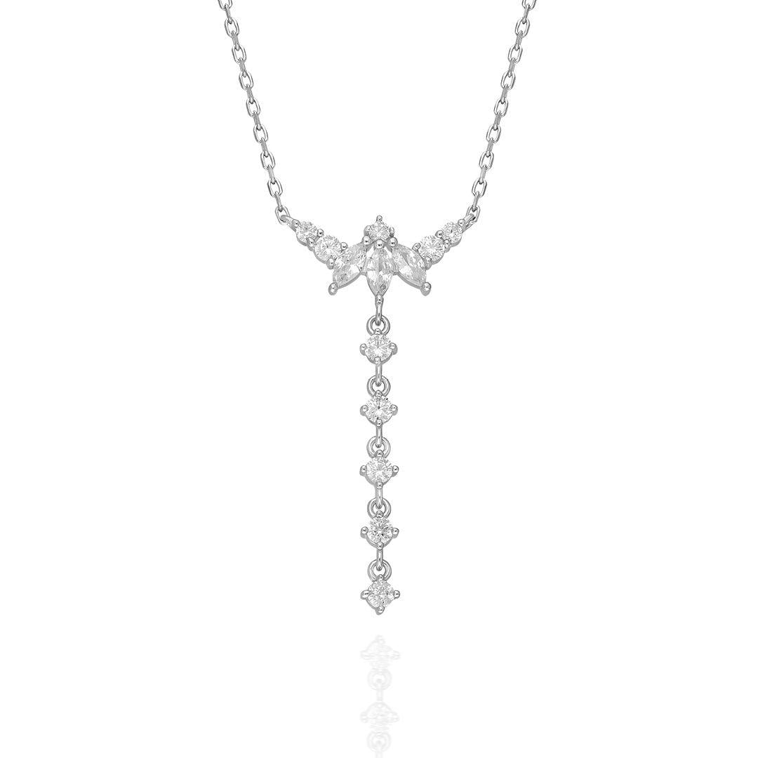 PaizSilver Taşlı Kolye 