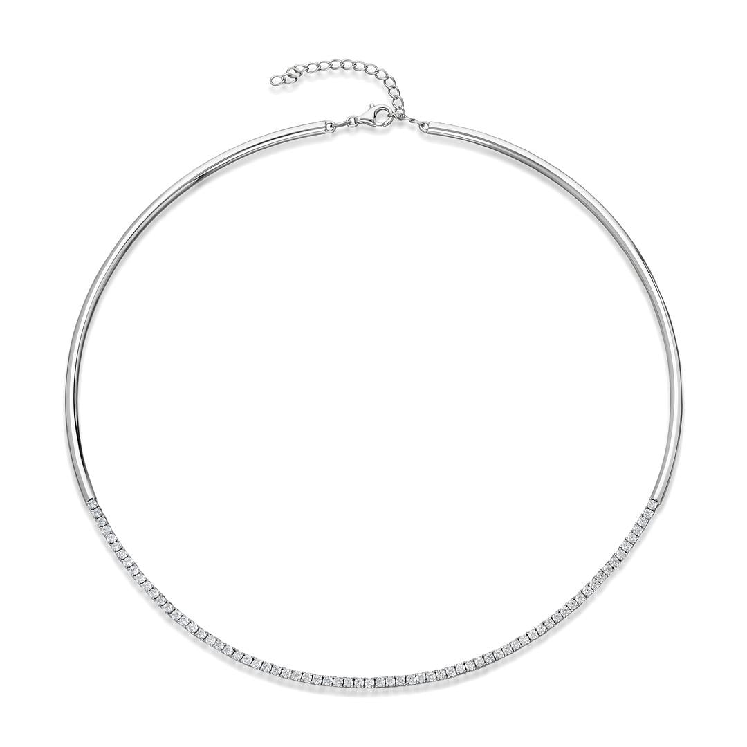 PaizSilver Taşlı Kolye 