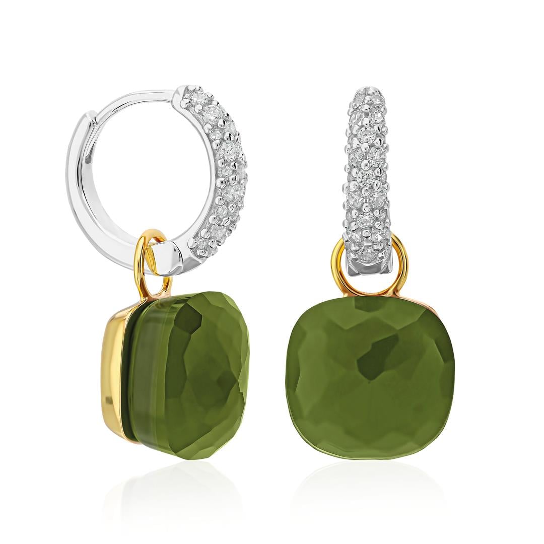 PaizSilver Taşlı Küpe 