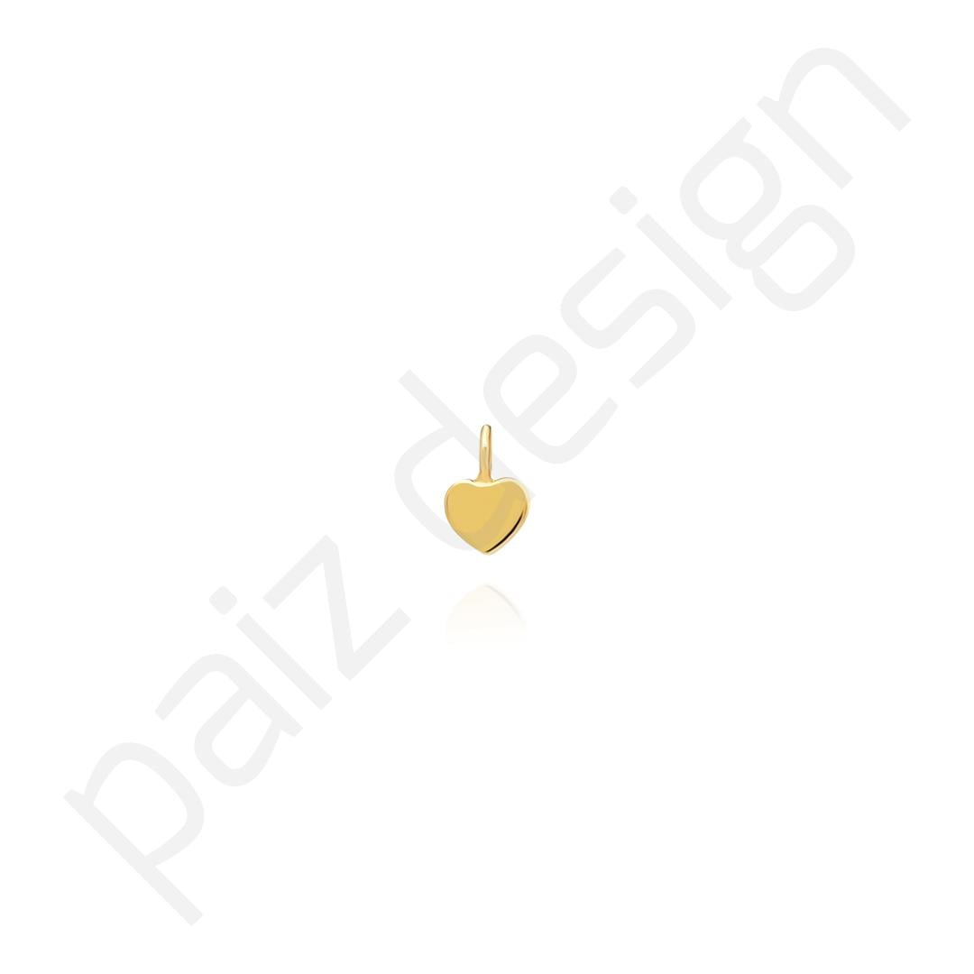 PaizSimple Heart Charm 