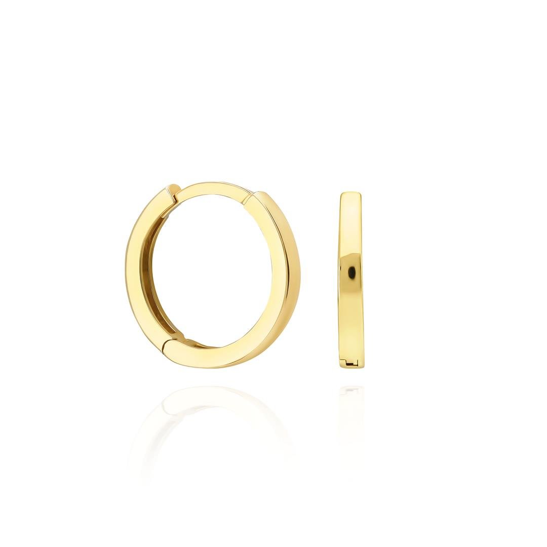 PaizSimple Hoops Charm Küpe 