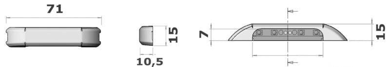Mizar Merdiven Lambası Aşağı Bakan Beyaz