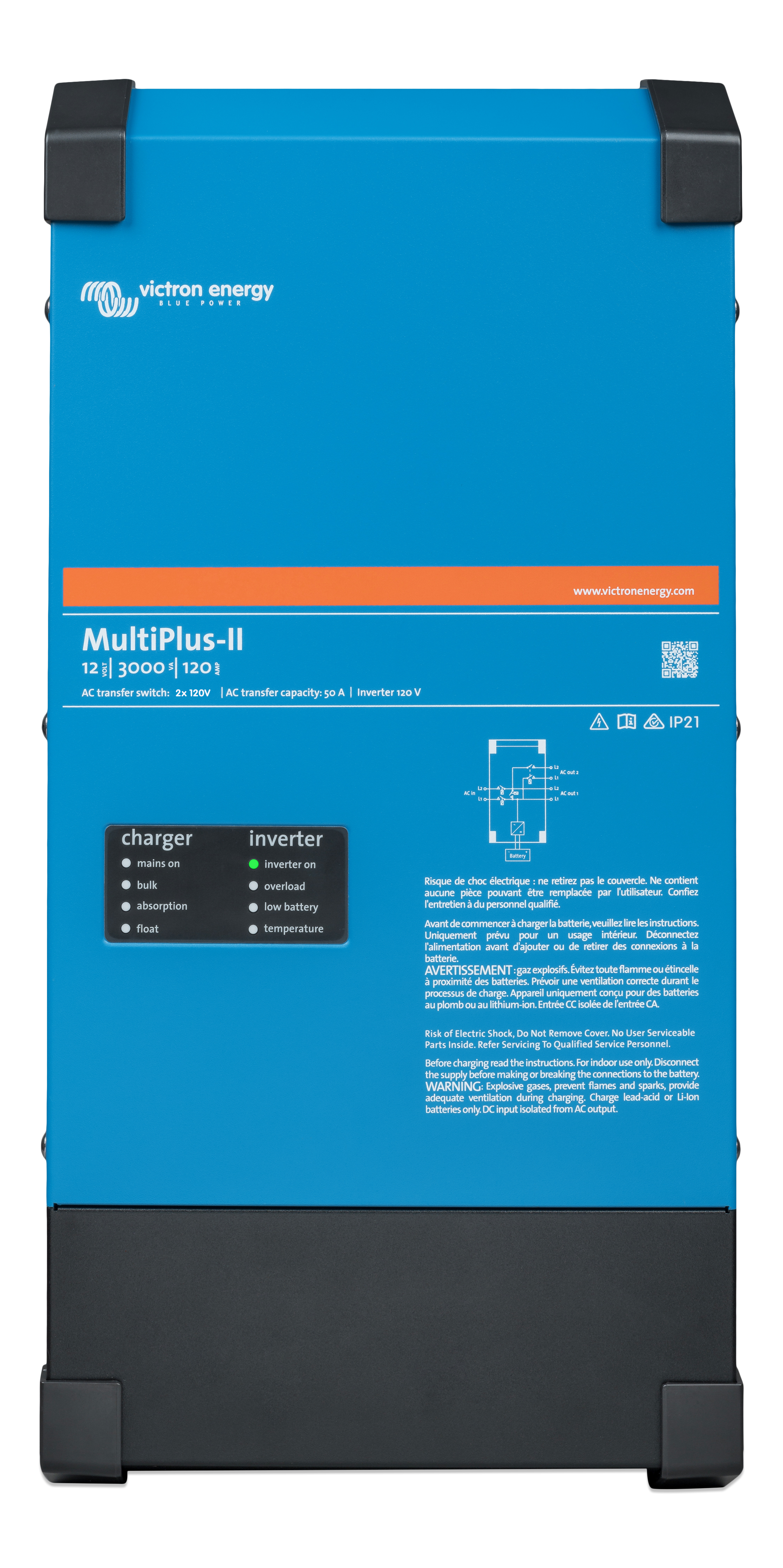 MULTIPLUS-II 12V/5000VA/220-50A